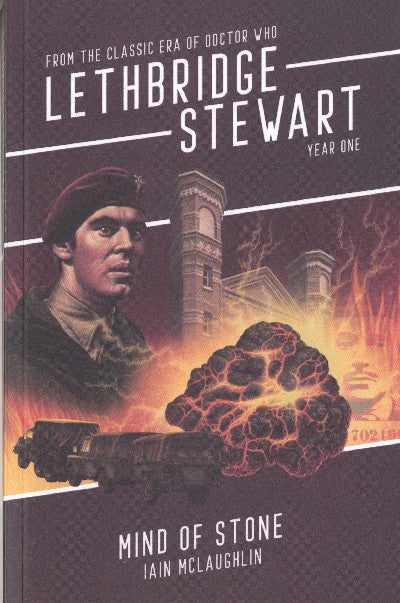 Clawr llyfr / Book cover: Lethbridge-Stewart: Mind of Stone