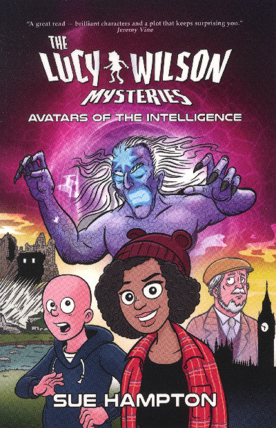 Clawr llyfr / Book cover: Lucy Wilson Mysteries, The: Avatars of the Intelligence
