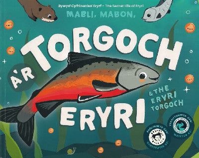 Clawr llyfr / Book cover: Mabli, Mabon a'r Torgoch Eryri / Mabli, Mabon & the Eryri Torgoch