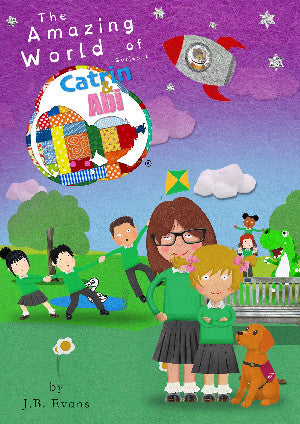 Clawr y llyfr: The Amazing World of Catrin & Abi Pack - Series One / Book cover: The Amazing World of Catrin & Abi Pack - Series One