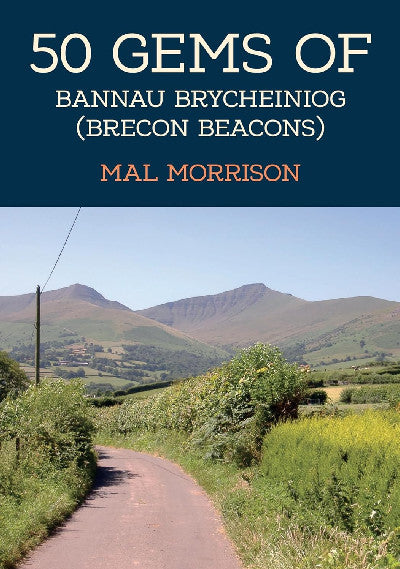 Clawr llyfr / Book cover: 50 Gems of Bannau Brycheiniog (Brecon Beacons)