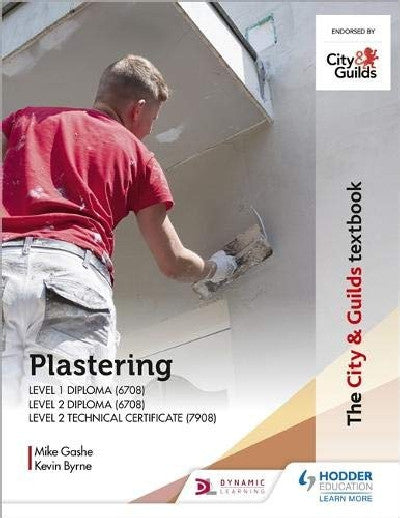 Clawr llyfr / Book cover: The City & Guilds Textbook: Plastering for Levels 1 and 2