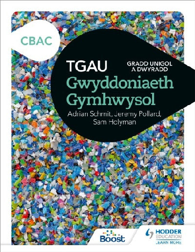 Clawr llyfr / Book cover: TGAU Gwyddoniaeth Gymhwysol CBAC: Gradd Unigol a Dwyradd