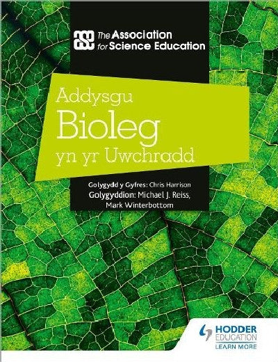 Clawr llyfr / Book cover: Addysgu Bioleg yn yr Uwchradd
