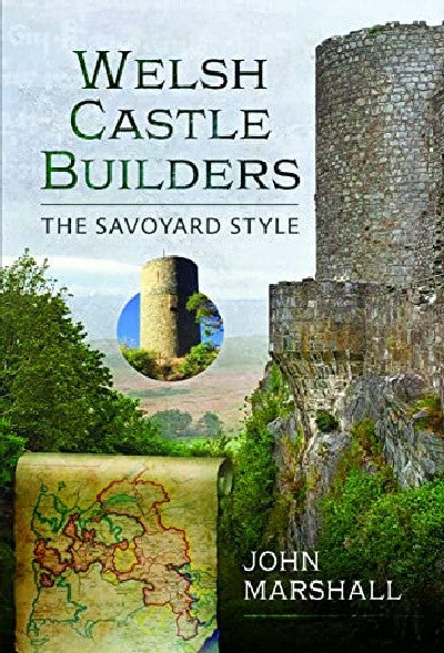 Clawr llyfr / Book cover: Welsh Castle Builders: The Savoyard Style