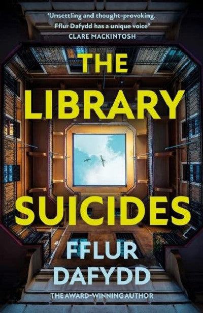 Clawr llyfr / Book cover: The Library Suicides