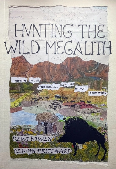 Clawr llyfr / Book cover: Hunting the Wild Megalith