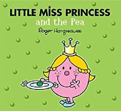 Clawr llyfr / Book cover: Little Miss Princess and the Pea