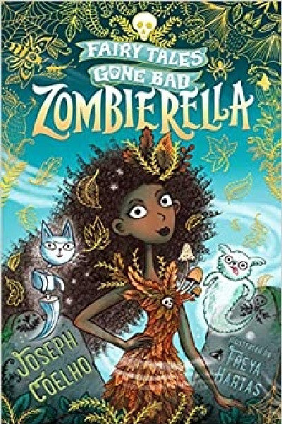 Clawr llyfr / Book cover: Zombierella - Fairy Tales Gone Bad
