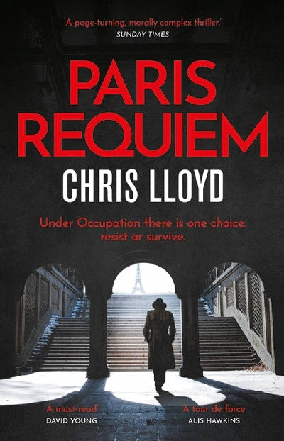 Clawr llyfr / Book cover: Paris Requiem