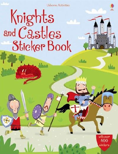 Clawr llyfr / Book cover: Knights and Castles Sticker Book