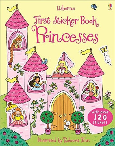 Clawr llyfr / Book cover: First Sticker Book Princesses