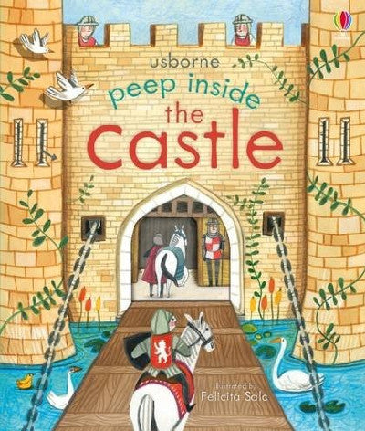 Clawr llyfr / Book cover: Peep Inside the Castle