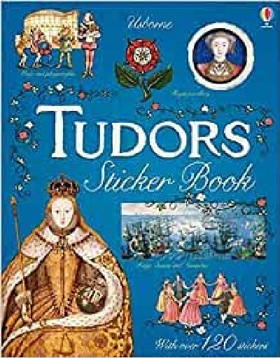 Clawr llyfr / Book cover: Tudors Sticker Book