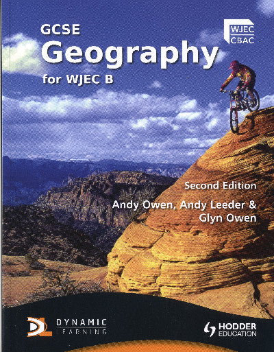 Clawr llyfr / Book cover: GCSE Geography for WJEC B