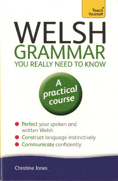 Clawr llyfr / Book cover: Welsh Grammar: Practical Course