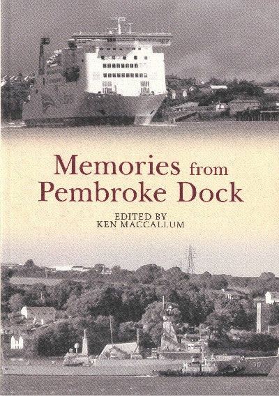 Clawr llyfr / Book cover: Memories from Pembroke Dock