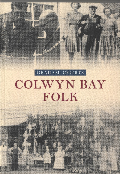 Clawr llyfr / Book cover: Colwyn Bay Folk
