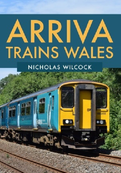 Clawr llyfr / Book cover: Arriva Trains Wales