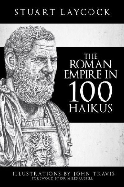 Clawr llyfr / Book cover: Roman Empire in 100 Haikus,the