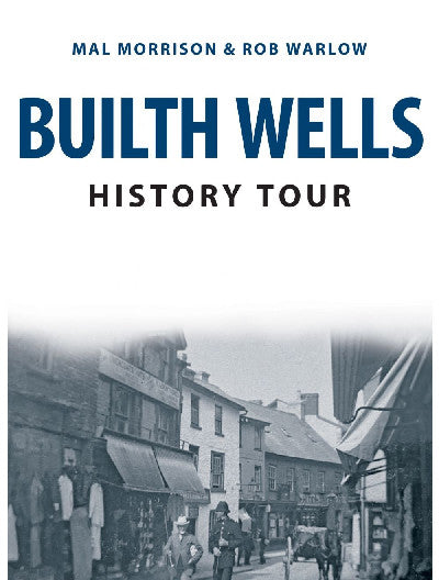 Clawr llyfr / Book cover: Builth Wells History Tour