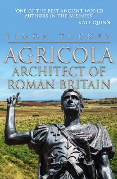Clawr llyfr / Book cover: Agricola - Architect of Roman Britain