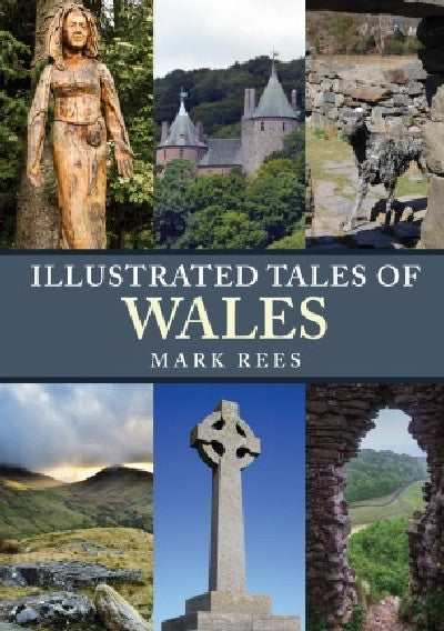 Clawr llyfr / Book cover: Illustrated Tales of Wales