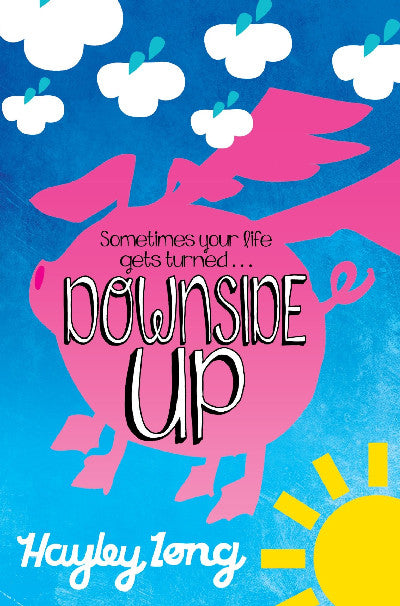 Clawr llyfr / Book cover: Downside Up