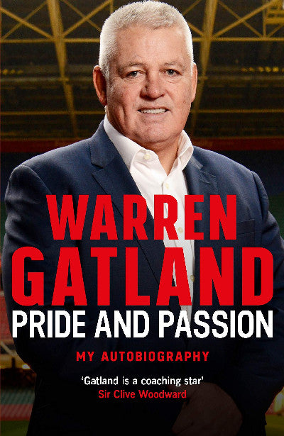 Clawr llyfr / Book cover: Warren Gatland - My Autobiography