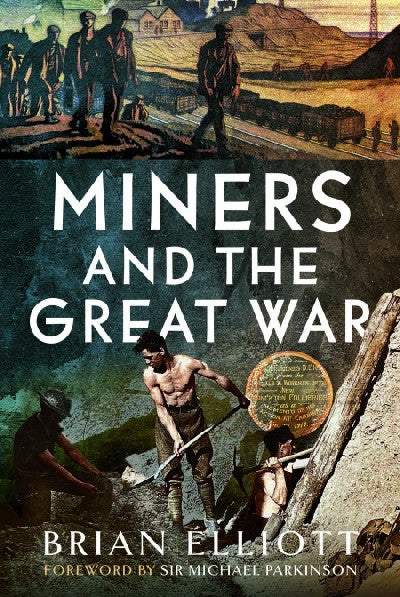 Clawr llyfr / Book cover: Miners and the Great War