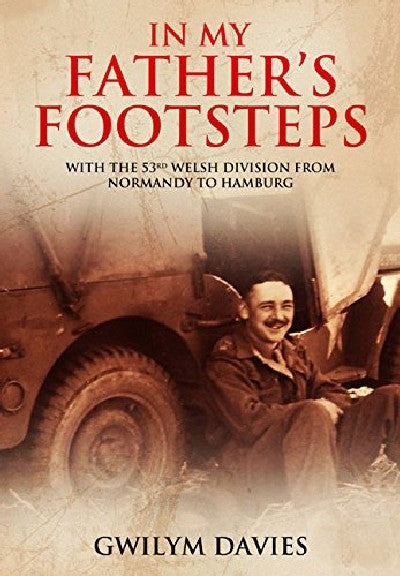 Clawr llyfr / Book cover: In My Father's Footsteps