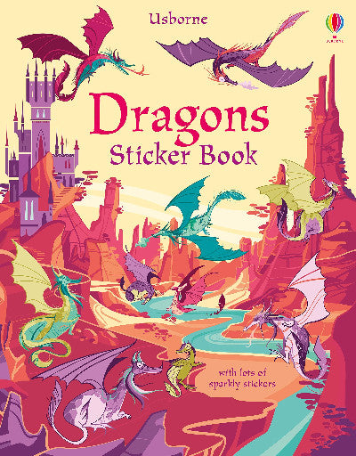 Clawr llyfr / Book cover: Dragons Sticker Book