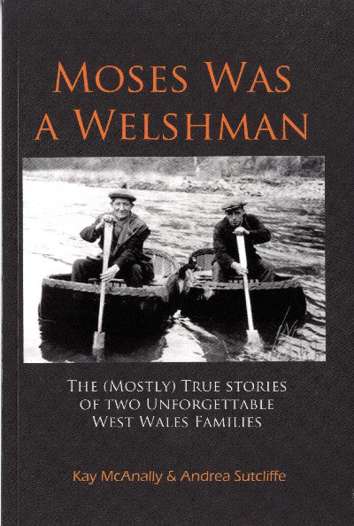 Clawr llyfr / Book cover: Moses was a Welshman