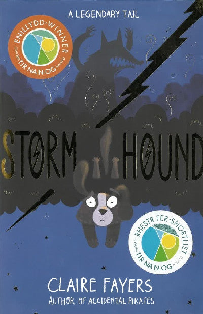 Clawr llyfr / Book cover: Storm Hound