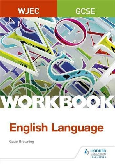 Clawr llyfr / Book cover: WJEC GSCE English Language Workbook