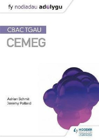 Clawr llyfr / Book cover: CBAC TGAU Cemeg: Fy Nodiadau Adolygu