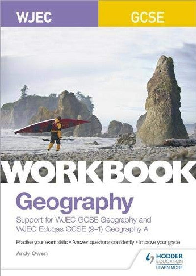 Clawr llyfr / Book cover: WJEC GCSE Geography Workbook