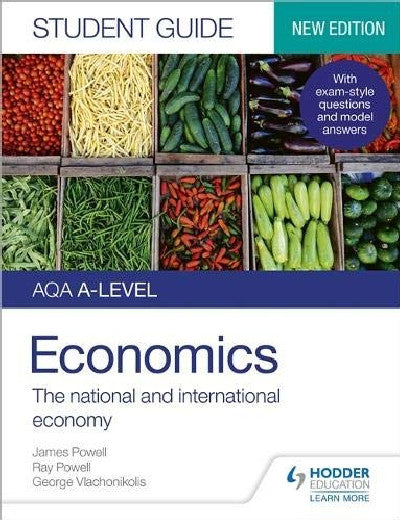 Clawr llyfr / Book cover: AQA A-Level Economics Student Guide 2: The National and Internati