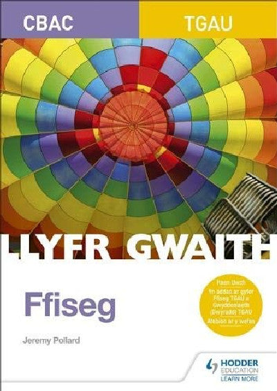 Clawr llyfr / Book cover: CBAC TGAU Llyfr Gwaith - Ffiseg