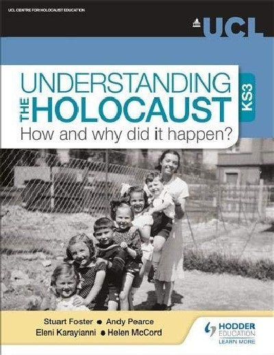 Clawr llyfr / Book cover: Understanding the Holocaust at KS3: How and Why Did It Happen?
