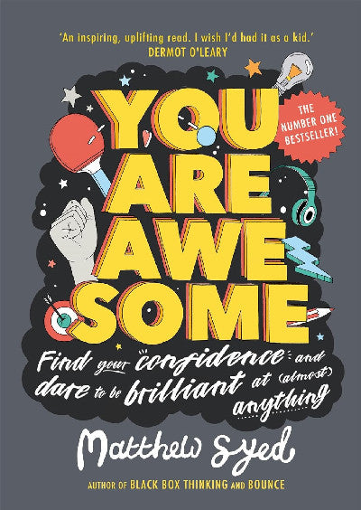 Clawr llyfr / Book cover: You Are Awesome