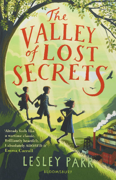 Clawr llyfr / Book cover: The Valley of Lost Secrets