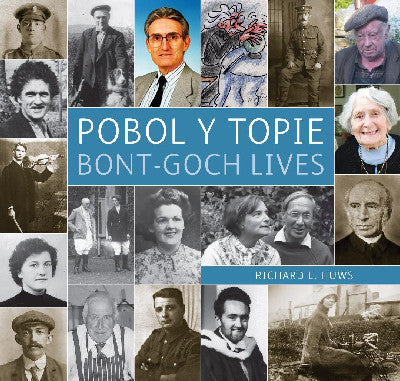 Clawr llyfr / Book cover: Pobol y Topie / Bont-Goch Lives