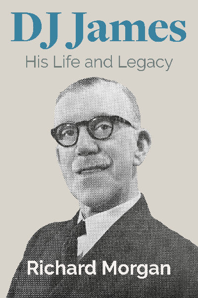 Clawr llyfr / Book cover: D J James - His Life and Legacy