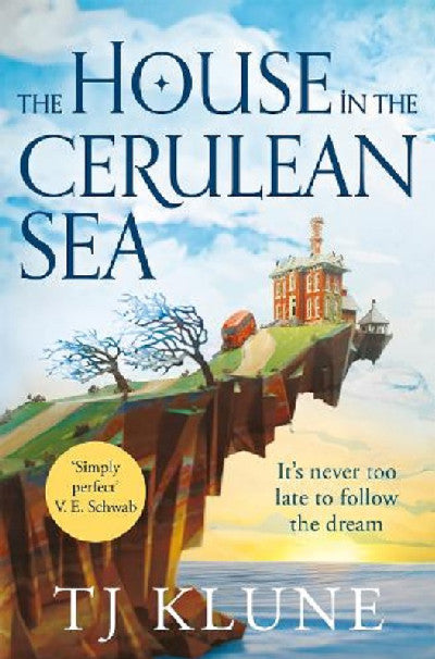 Clawr llyfr / Book cover: House in the Cerulean Sea, The