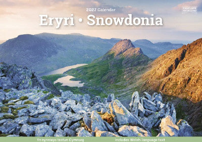Calendr / Calendar: Eryri | Snowdonia A5 Calendar 2027