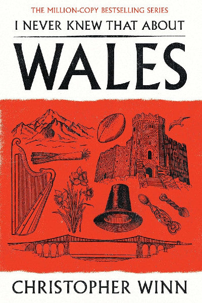Clawr llyfr / Book cover: I Never Knew That About Wales