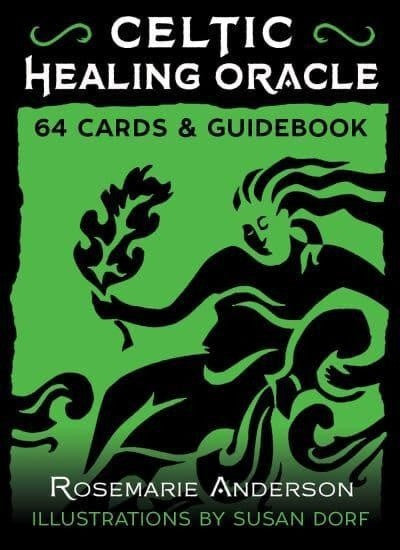 Clawr llyfr / Book cover: Celtic Healing Oracle