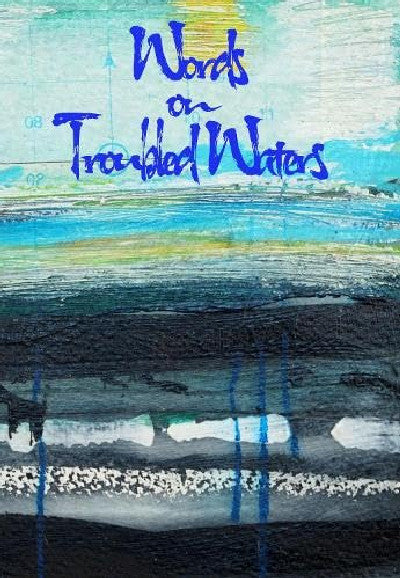 Clawr llyfr / Book cover: Words on Troubled Waters