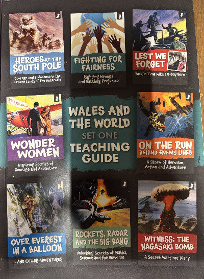 Clawr llyfr / Book cover: Wales and the World - Series One Teaching Set